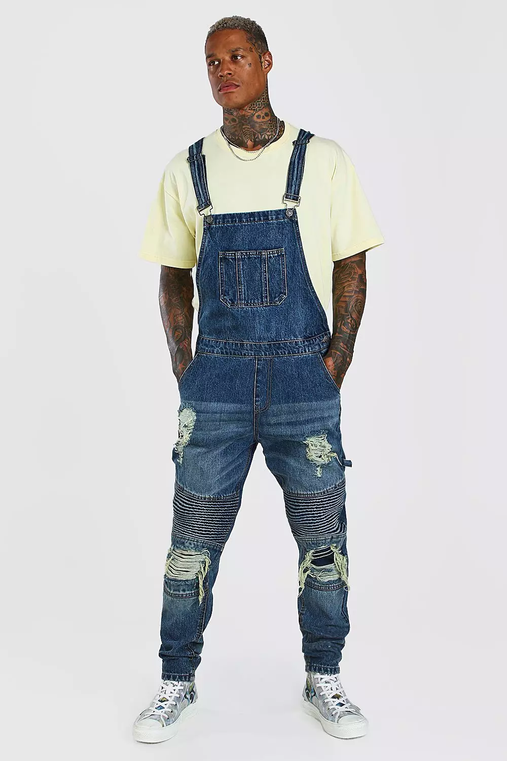 Biker jean overalls store